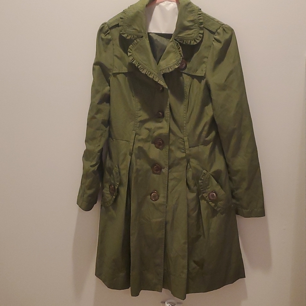 GREEN Ambition Coat Size Small (47)